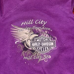 Harley-Davidson Purple Graphic Tank Top